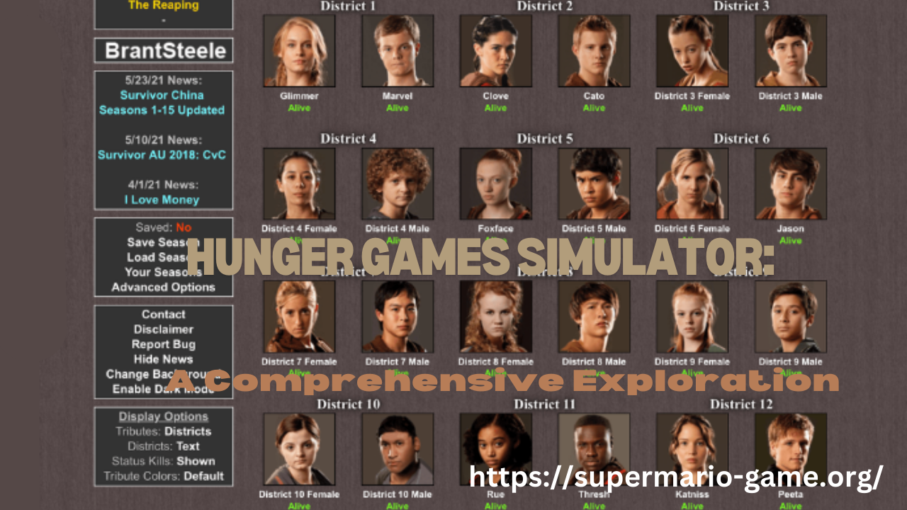 Hunger Games Simulator