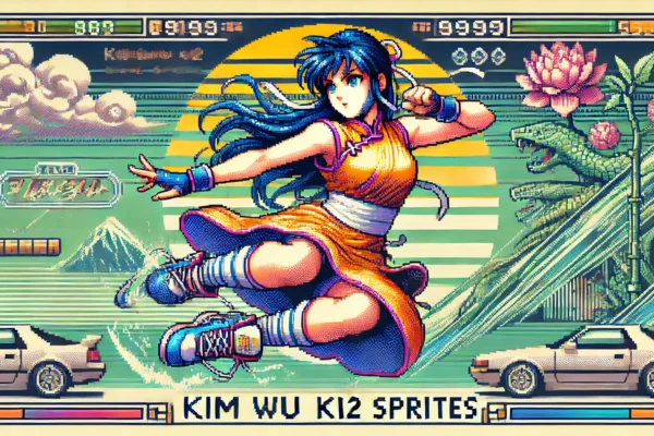 Kim Wu KI2 sprites