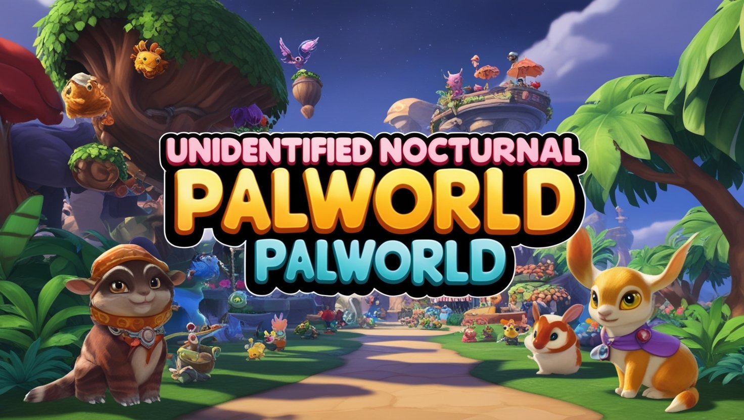 unidentified nocturnal knock-off Palworld