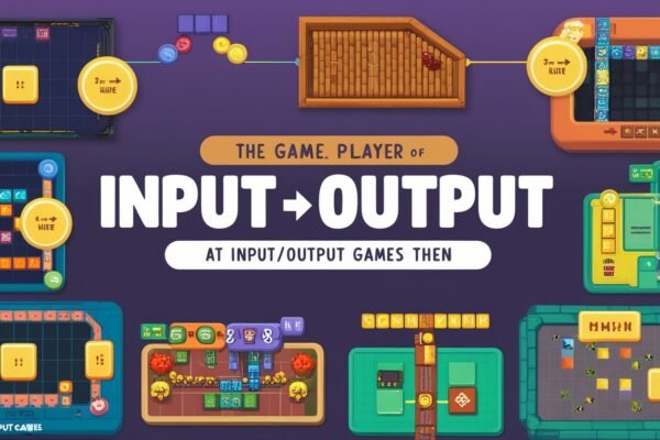 Input/output games